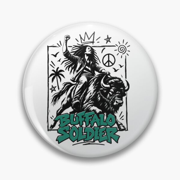 Item preview, Bob Marley - Buffalo Soldier designed and sold by StainedMoons.