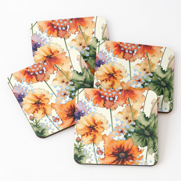 Item preview, Elegant Watercolor Flower Pattern – Soft Floral Aesthetic by PanaluPrint designed and sold by PanaluPrint .