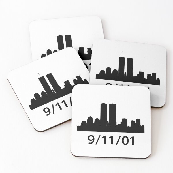 Item preview, 9/11 Memorial NYC Skyline Silhouette designed and sold by Vision Crafted.