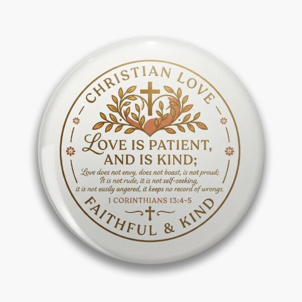 Item preview, Love is patient  designed and sold by The Bumblebee Boutique.