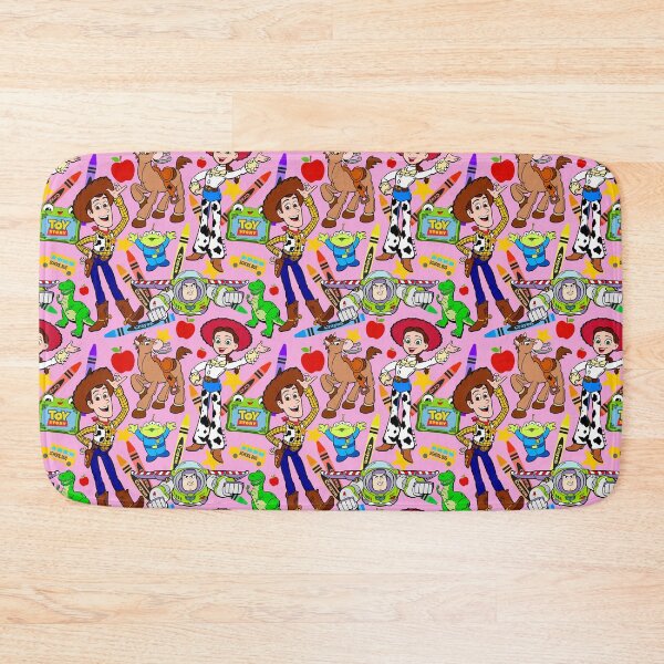 Item preview, Back To School Kids Cowboy Cartoon Print in Pink designed and sold by Pretty Things Online.