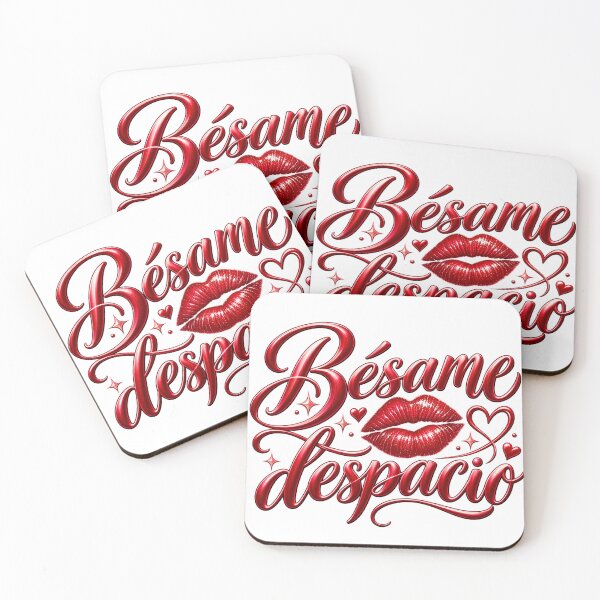 Item preview, Bésame Despacio Spanish Quote Typography | Romantic Love Design designed and sold by MetaModel Editions.
