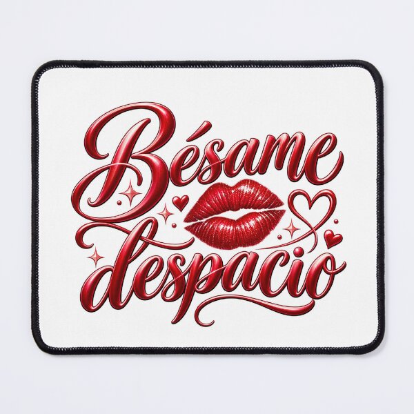 Item preview, Bésame Despacio Spanish Quote Typography | Romantic Love Design designed and sold by MetaModel Editions.