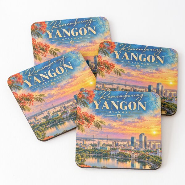 Item preview, Remembering Yangon designed and sold by Elisabeth Lucas.