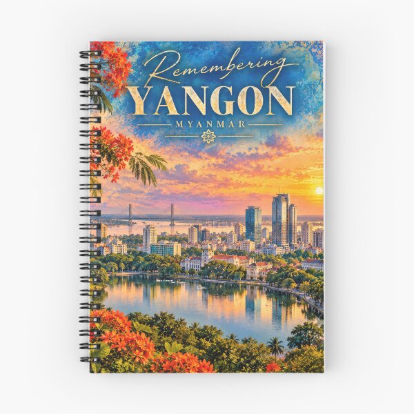 Item preview, Remembering Yangon designed and sold by Elisabeth Lucas.
