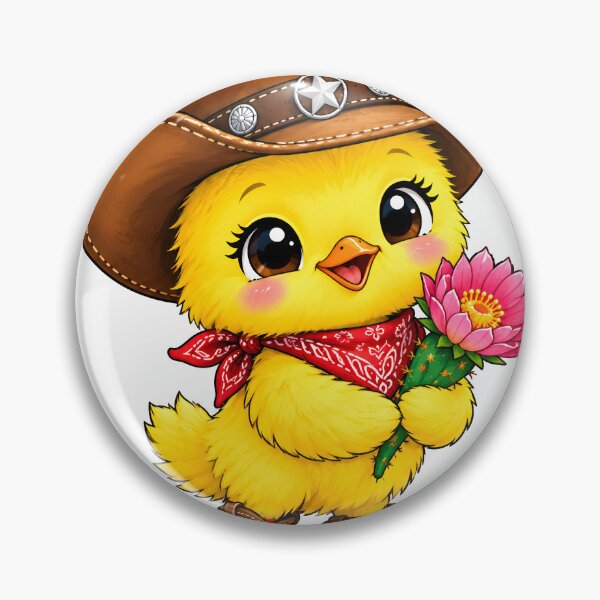 Item preview, Cowboy Chick Cute Kawaii Western Baby Chicken T-Shirt Design designed and sold by : CraftyVibes.