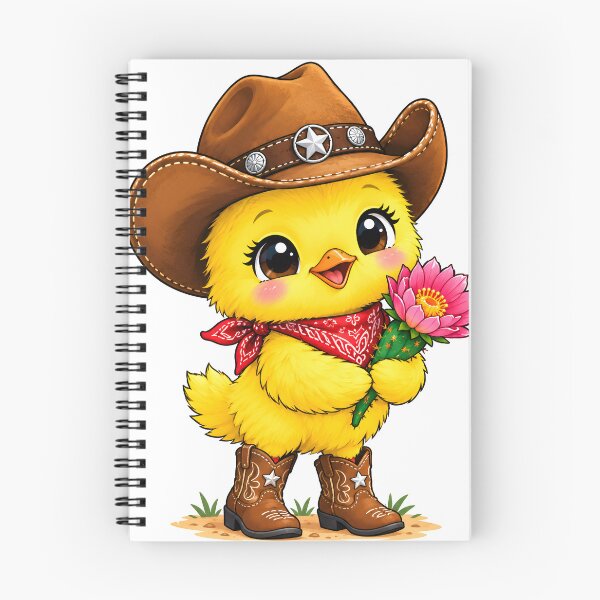Item preview, Cowboy Chick Cute Kawaii Western Baby Chicken T-Shirt Design designed and sold by : CraftyVibes.