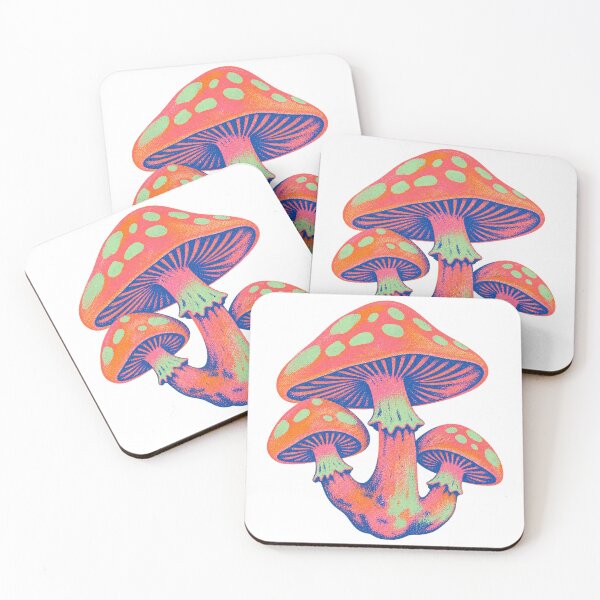Item preview, Electric Garden Mushrooms designed and sold by The-Art-of-D.