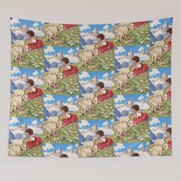 Item preview, Heidi Vintage Art Print designed and sold by booksnbobs.