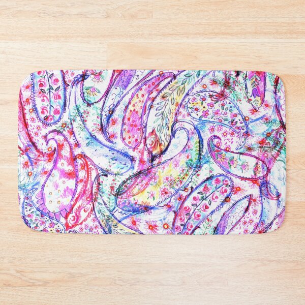 Item preview, Colorful paisley ornament designed and sold by bokasin.