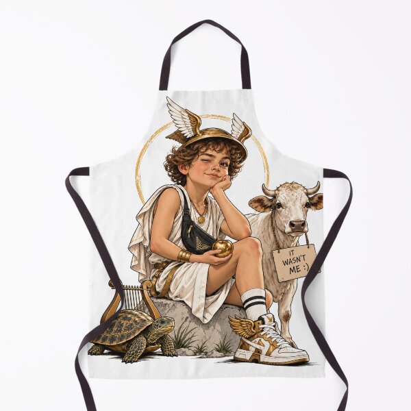 Item preview, Hermes – No fui yo | El travieso dios griego designed and sold by Atelier Aello.