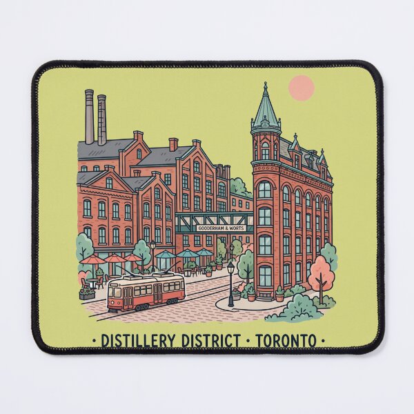 Item preview, DISTILLERY DISTRICT · TORONTO · Gooderham & Worts Historic District -  designed and sold by PaintMeWorld.