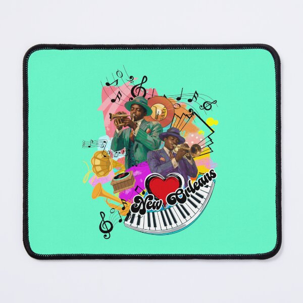 Item preview, Heart New Orleans Jazz Medley  designed and sold by artbyomega.