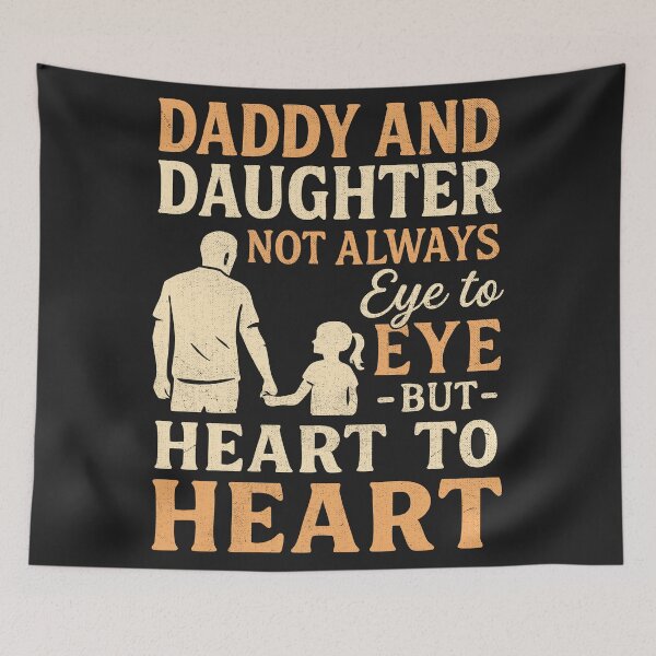 Item preview, Daddy and Daughter Heart to designed and sold by Artful Paws.