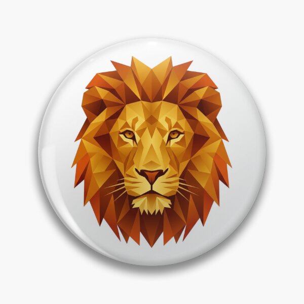 Item preview, Majestic Lion Head Wildlife Art Design designed and sold by Art Solom.