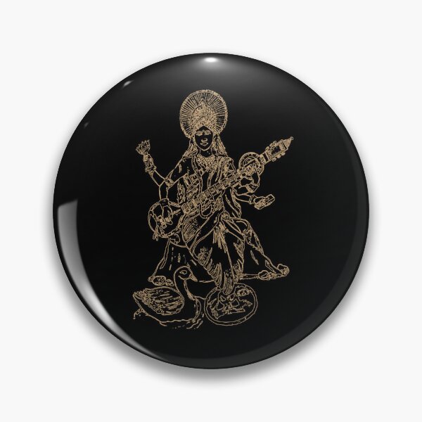Item preview, Indian goddess lineart designs  designed and sold by JoSangya.