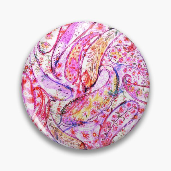 Item preview, Colorful paisley ornament designed and sold by bokasin.