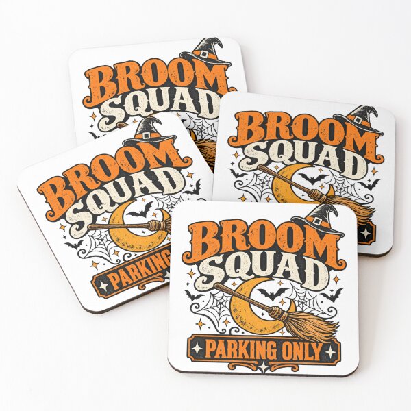 Item preview, Broom Squad Parking Only Funny Witch Halloween designed and sold by Livanty.