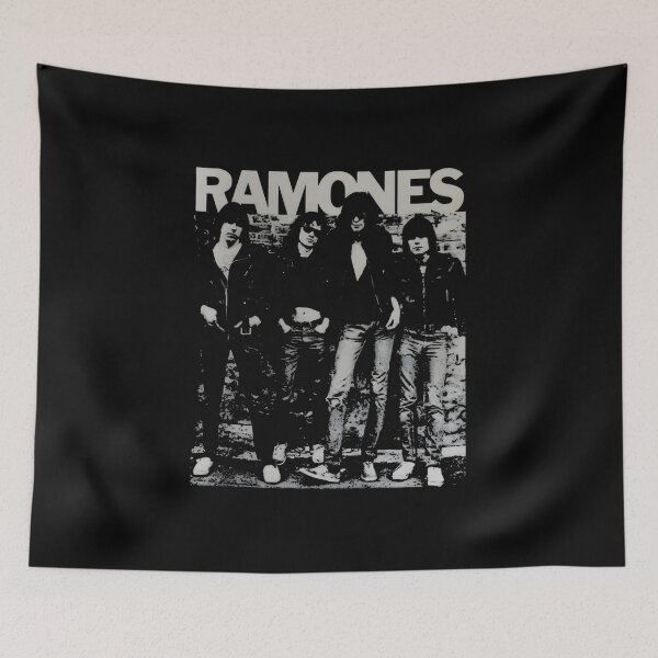 Item preview, R a m o n e s rock band members designed and sold by Demodomodo.