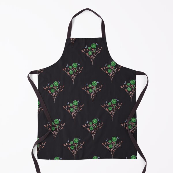 Item preview, Modern Floral on Black Pattern designed and sold by Anne Kerrigan Design.