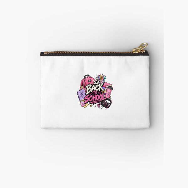 Item preview, Back to School Cute Pink School Supplies designed and sold by     GoodVibe Prints.