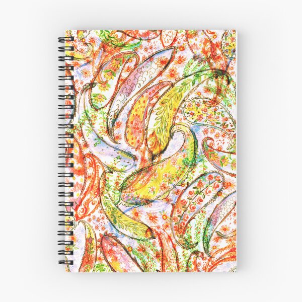 Item preview, Colorful paisley ornament designed and sold by bokasin.