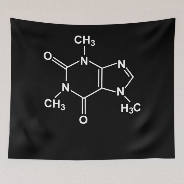 Item preview, Caffeine Molecule designed and sold by TheresaKessler.