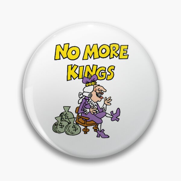 Item preview, Vintage 70s American History Cartoon King Graphic designed and sold by Demodomodo.