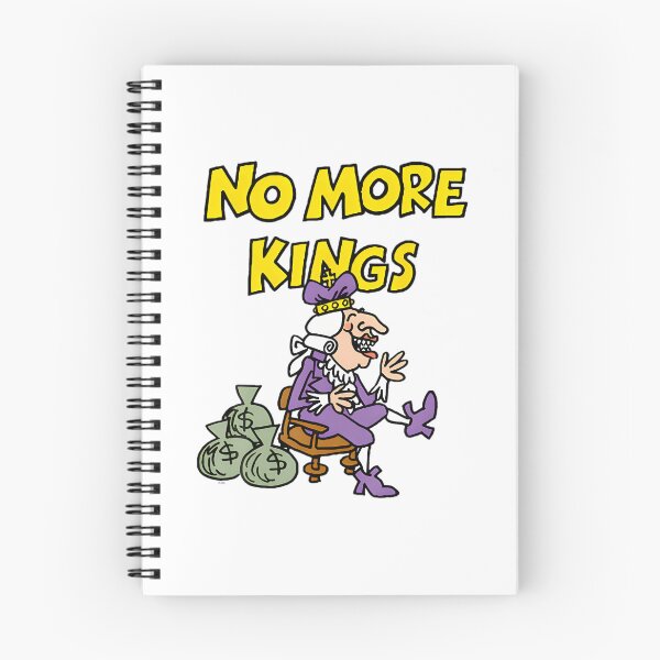 Item preview, Vintage 70s American History Cartoon King Graphic designed and sold by Demodomodo.