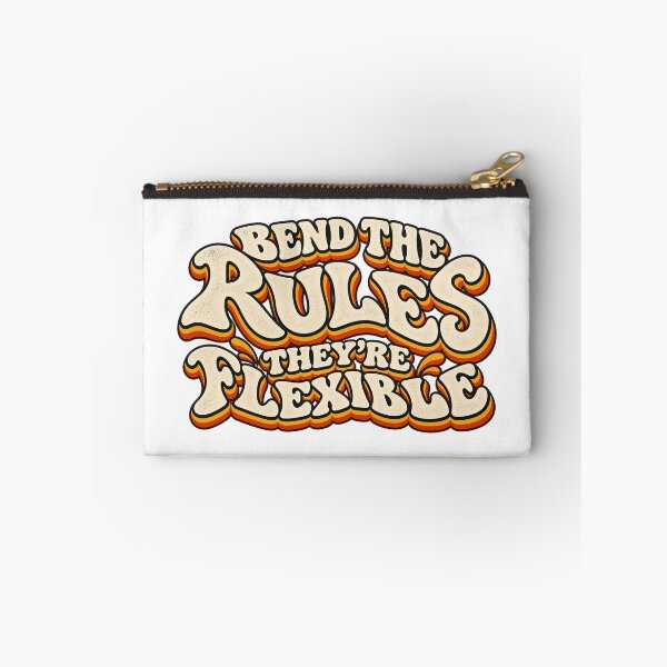 Item preview, BEND THE RULES THEY’RE FLEXIBLE designed and sold by WheelieGdArt.