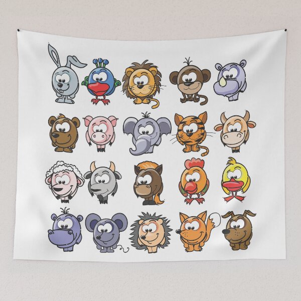 Item preview, Cute Cartoon Animal Characters Collection" designed and sold by Johnnies.