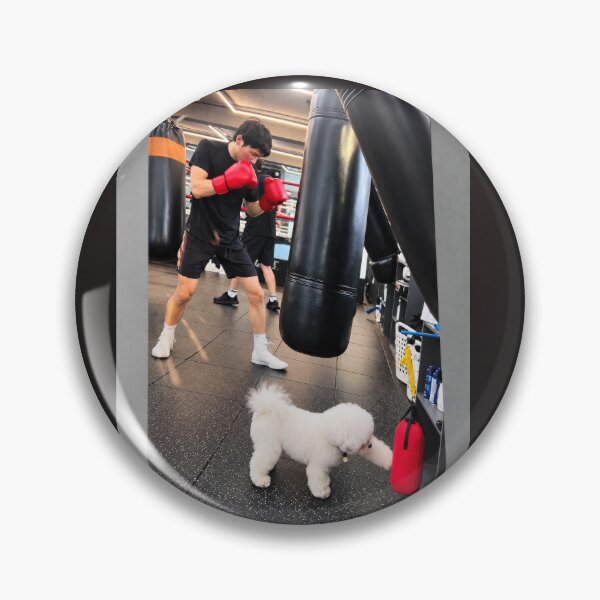 Item preview, Like Trainer, Like Pup – Funny Boxing Dog designed and sold by Marina Langer Wildlife Art..