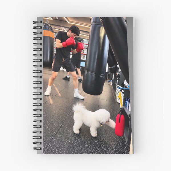 Item preview, Like Trainer, Like Pup – Funny Boxing Dog designed and sold by Marina Langer Wildlife Art..