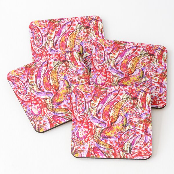 Item preview, Colorful paisley ornament designed and sold by bokasin.