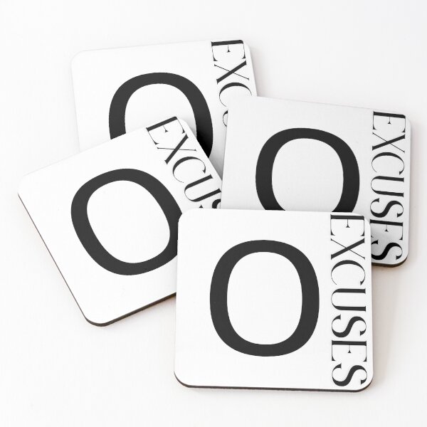 Item preview, 0 excuses designed and sold by Limited Boomerang.