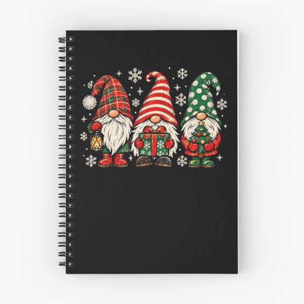 Item preview, Retro Christmas Gnomes Festive Winter Holiday Vintage designed and sold by Moizento.