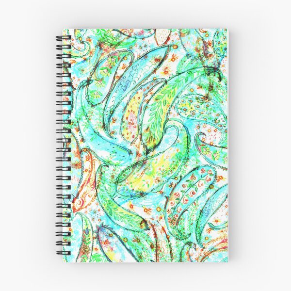 Item preview, Colorful paisley ornament designed and sold by bokasin.