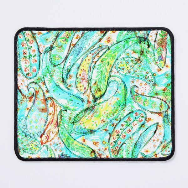 Item preview, Colorful paisley ornament designed and sold by bokasin.