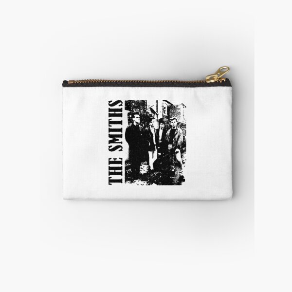 Item preview, The S m i t h s Vintage 80s British Indie Rock Band Black and White Graphic designed and sold by ZevyStores.