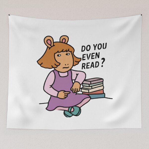 Item preview, Do You Even Read Funny Book Lover Girl Meme Sarcastic designed and sold by Moad Fahim.