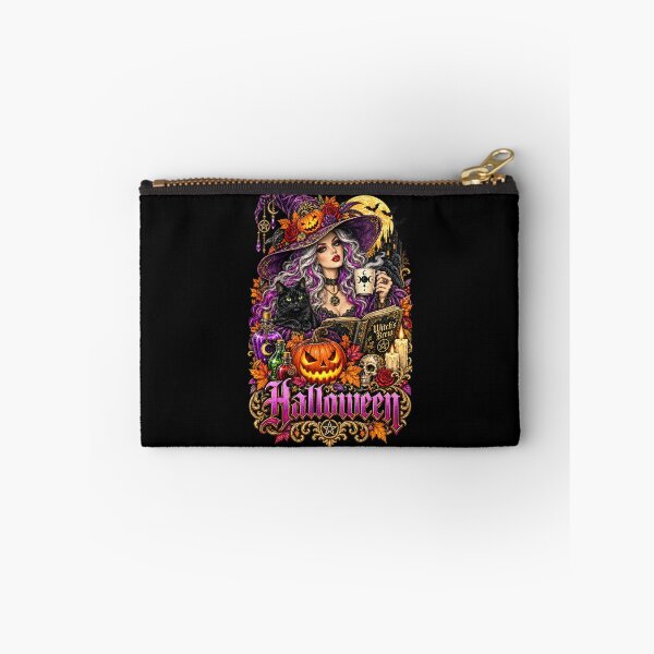Item preview, Mystical Purple Witch with Black Cat designed and sold by Lombardino.