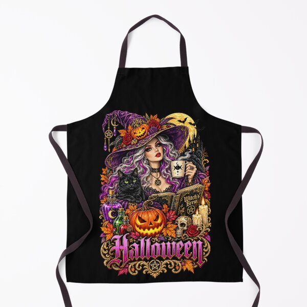 Item preview, Mystical Purple Witch with Black Cat designed and sold by Lombardino.