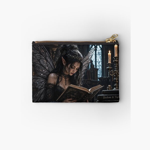 Item preview, Gothic Library Fairy Reading Spellbook designed and sold by Storybook Botanica.