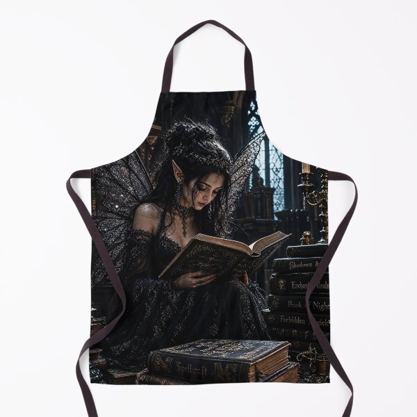 Item preview, Gothic Library Fairy Reading Spellbook designed and sold by Storybook Botanica.