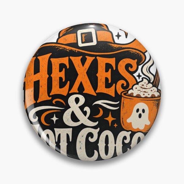Item preview, Hexes and Hot Cocoa Cute Witch Halloween designed and sold by Livanty.