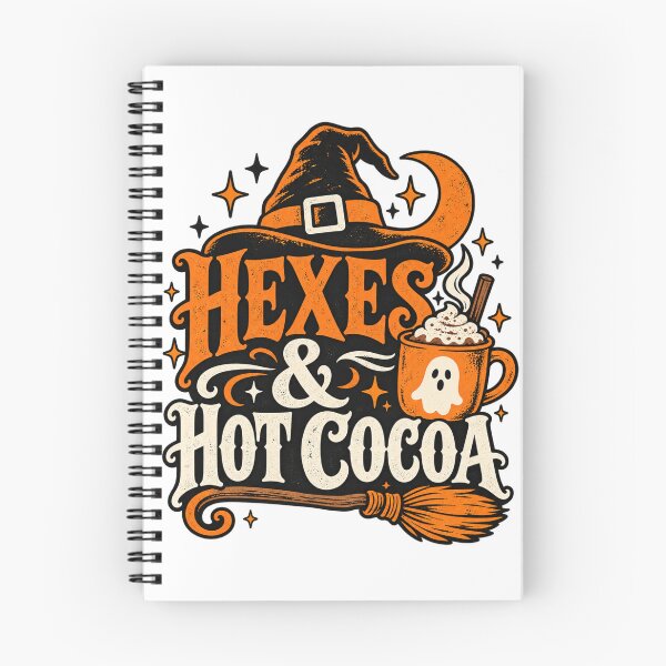 Item preview, Hexes and Hot Cocoa Cute Witch Halloween designed and sold by Livanty.