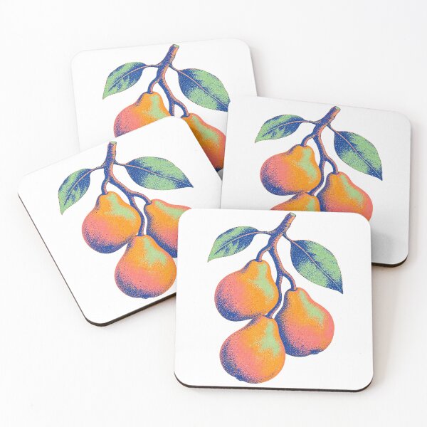 Item preview, Neon Pear Leaf Trio designed and sold by The-Art-of-D.