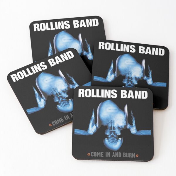 Item preview, Rollinss Band Comes In And Burnss X-Ray Skull  designed and sold by YuriaAbisarStu.