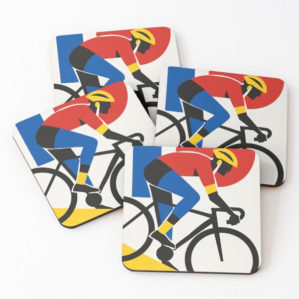 Item preview, Ride Bold | Retro Cycling Art Print | Road Cyclist Print | Mid Century Modern Sports Art | Cycling Lover Gift designed and sold by Studio pod Burom.