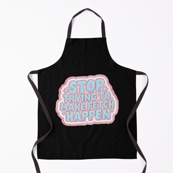 Item preview, Stop Trying To Make Fetch Happen Y2K Bubble Letter Pink Sticker designed and sold by Barkashow.